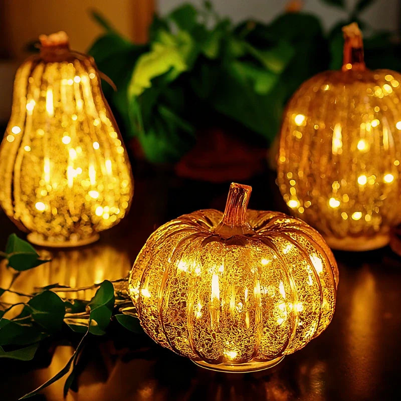 HarvestGlow™ Lampe en verre soufflé à la main