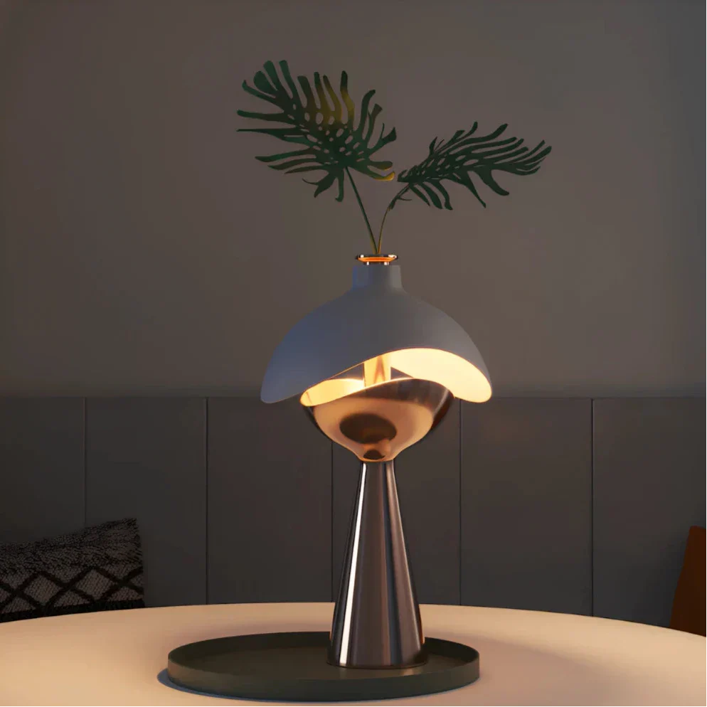 LumiDome™ Lampe de table sculptée