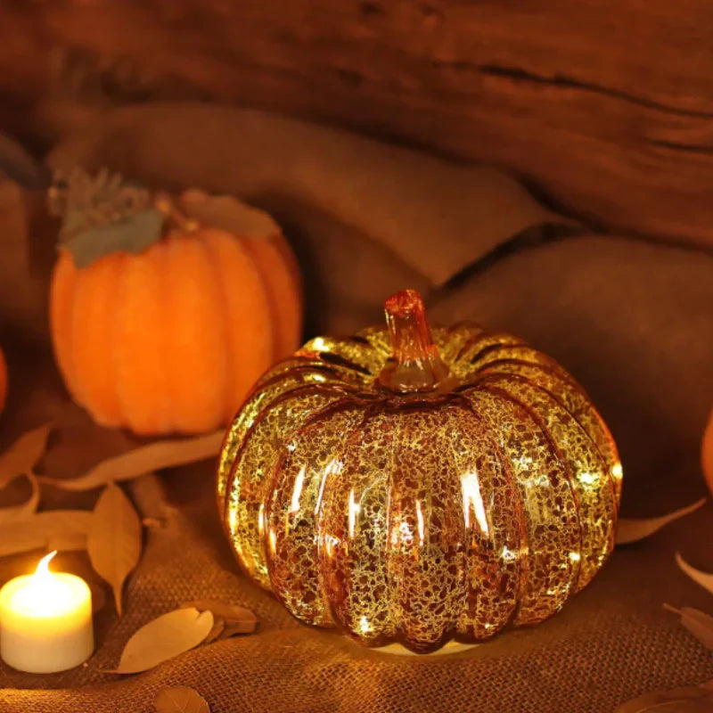 HarvestGlow™ Lampe en verre soufflé à la main