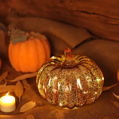 HarvestGlow™ Lampe en verre soufflé à la main