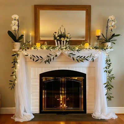 Guirlande botanique lumineuse