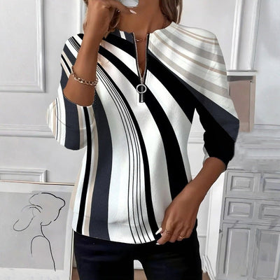 【Manches Longues】Sweat-Shirt Vintage Décontracté