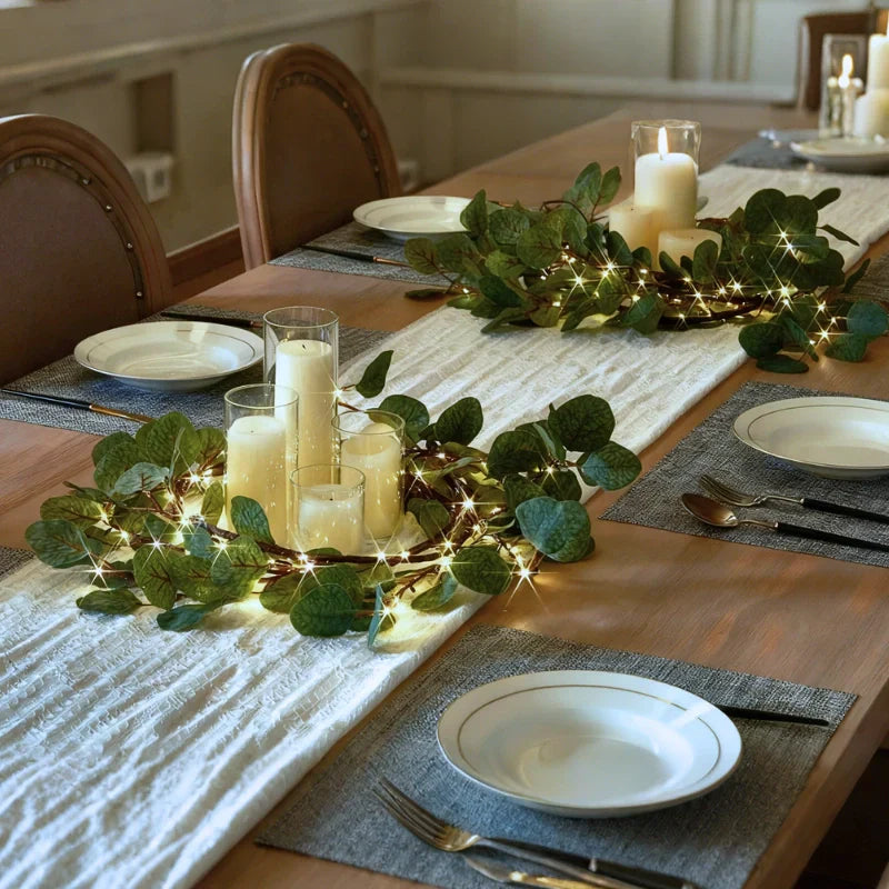 Guirlande botanique lumineuse