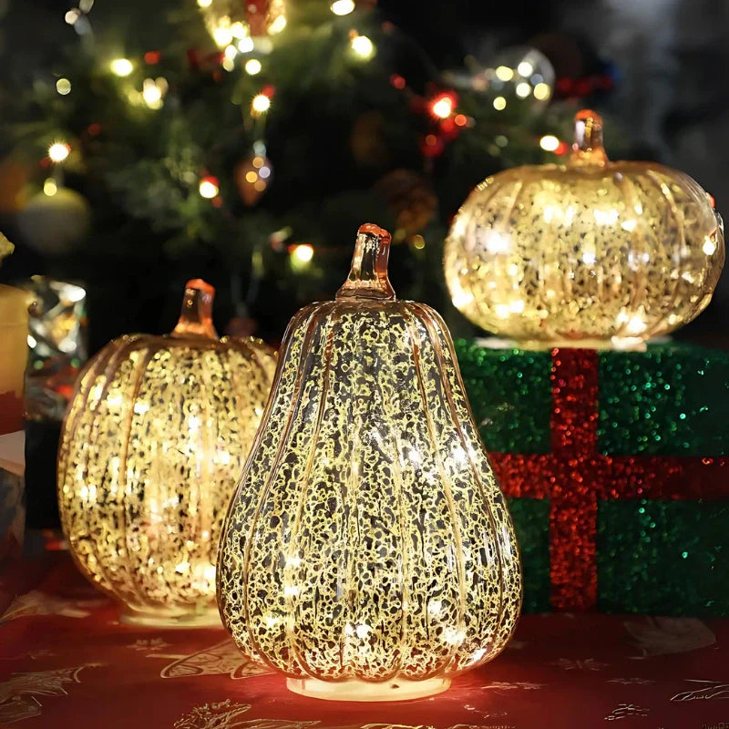 HarvestGlow™ Lampe en verre soufflé à la main