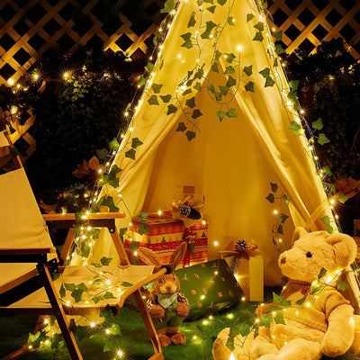 Guirlande botanique lumineuse