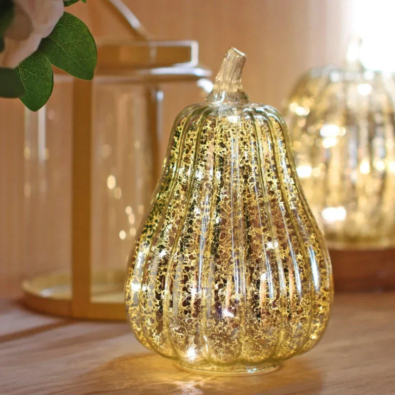 HarvestGlow™ Lampe en verre soufflé à la main