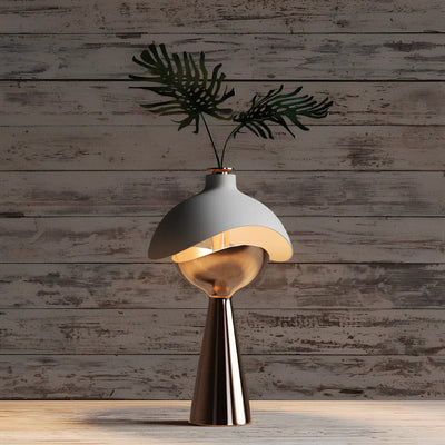 LumiDome™ Lampe de table sculptée