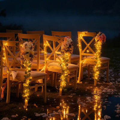 Guirlande botanique lumineuse