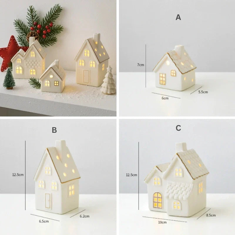 Snowhaven™ Village en céramique