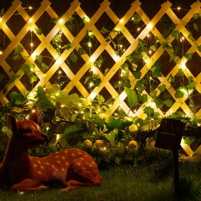 Guirlande botanique lumineuse