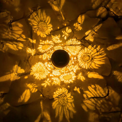Lampe Solaire à Motif
