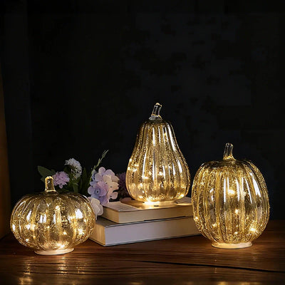 HarvestGlow™ Lampe en verre soufflé à la main