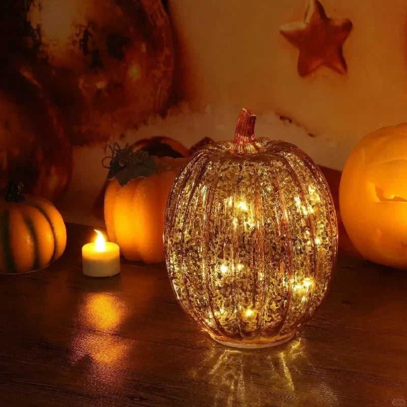 HarvestGlow™ Lampe en verre soufflé à la main