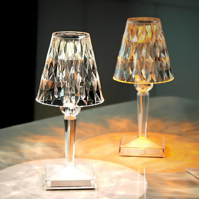 Lampe cristal scintillant