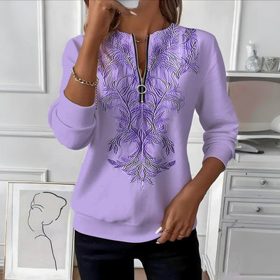 Sweat-Shirt Vintage Décontracté