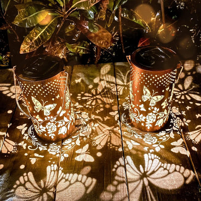 Lampe Solaire à Motif