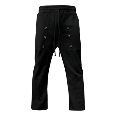 Jeremy - Pantalon à cordon de serrage style urbain pour homme
