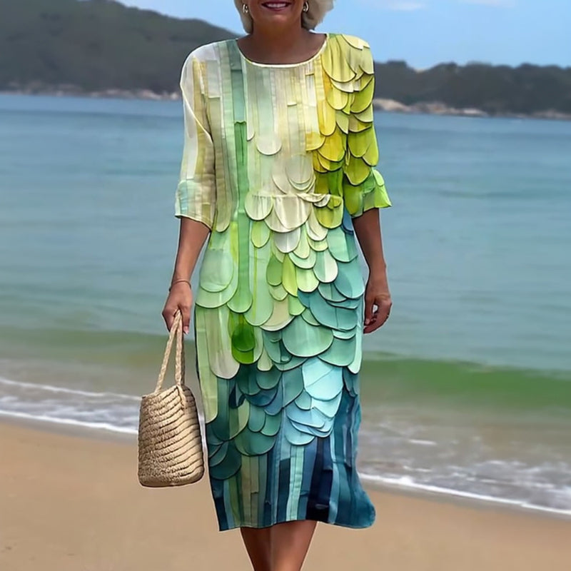 Robe Dégradée Vintage