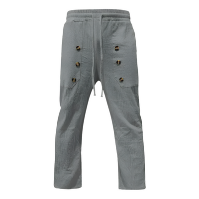 Jeremy - Pantalon à cordon de serrage style urbain pour homme