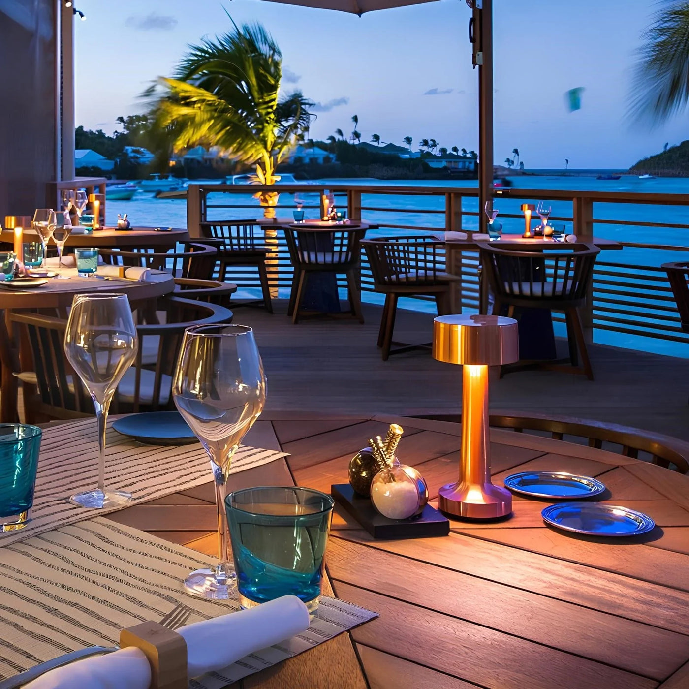 Lampe de table pour restaurant et bar