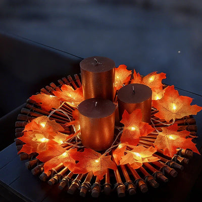 Guirlande botanique lumineuse