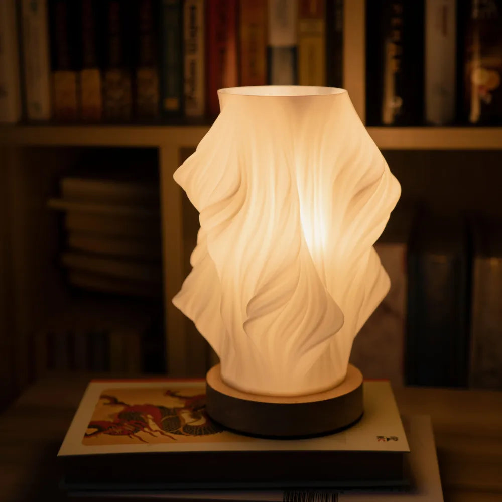 Lampe crête de vague sereine