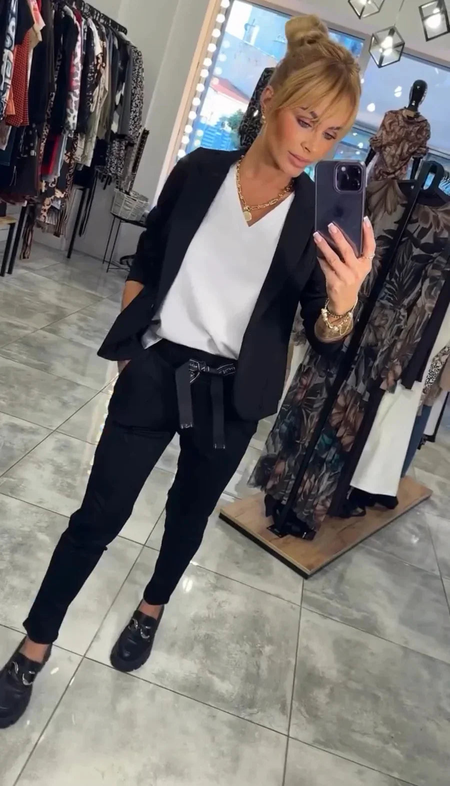 Lauren™ | Ensemble Blazer et Pantalon Chique