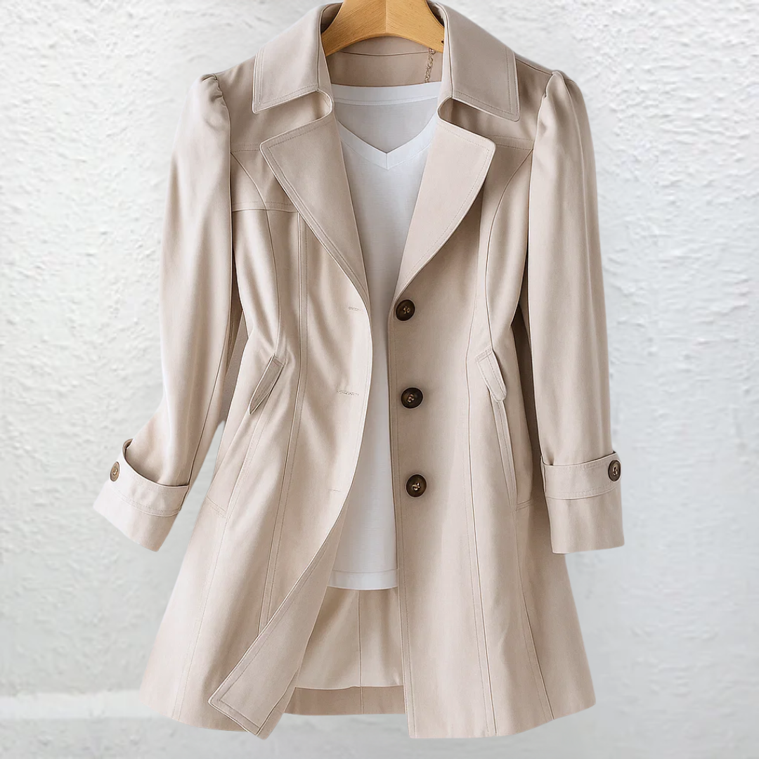 Jeanne™ | Trench-coat Vintage