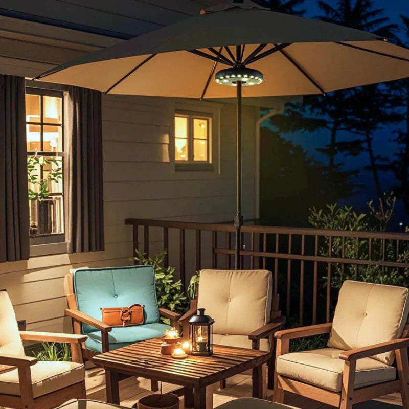 ParasolGlow™ Lumière pour parasol de terrasse