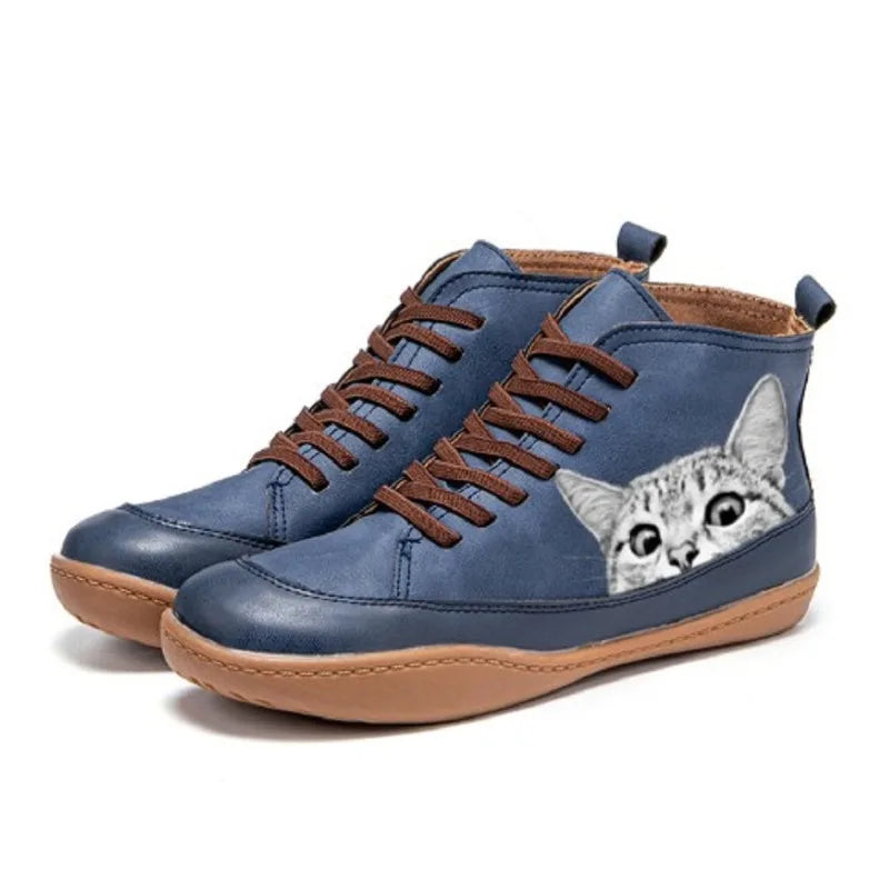Fenna™ | Bottines pour Amoureux des Chats
