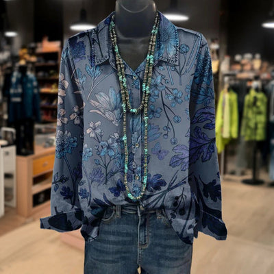 Chemisier Décontracté À Imprimé Floral