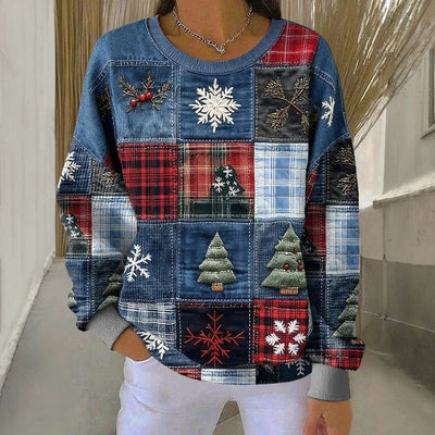 Sweat-Shirt De Noël Vintage