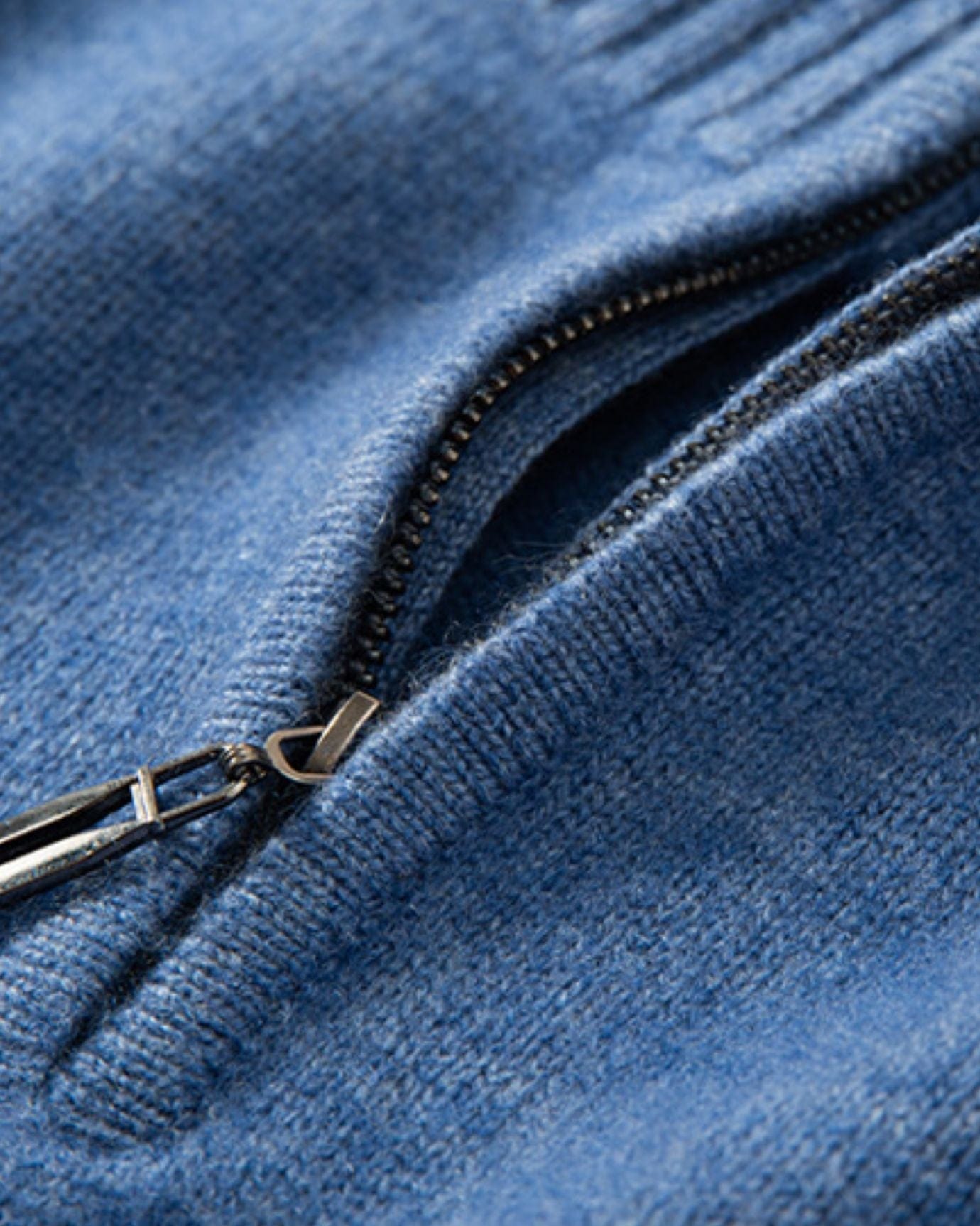 ÉMILE LAURANT™ | Pull en cachemire avec fermeture éclair