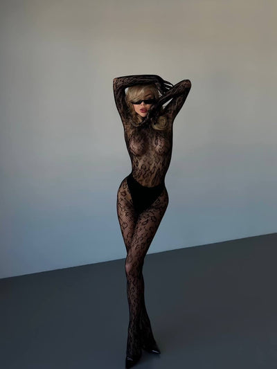Chloé™ | Bodystocking en Dentelle Sensuelle