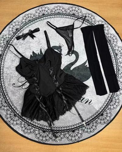 Zara™ | Lingerie Bodycon Romantique avec Finitions en Dentelle