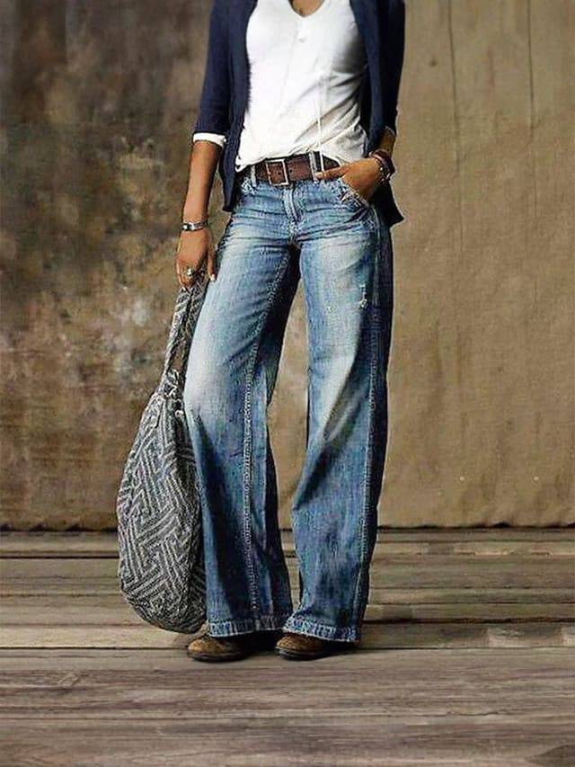 CHLOE | Pantalon Large et Fluide