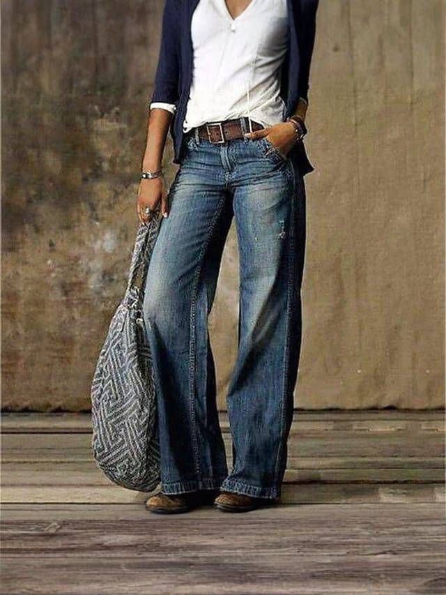 CHLOE | Pantalon Large et Fluide