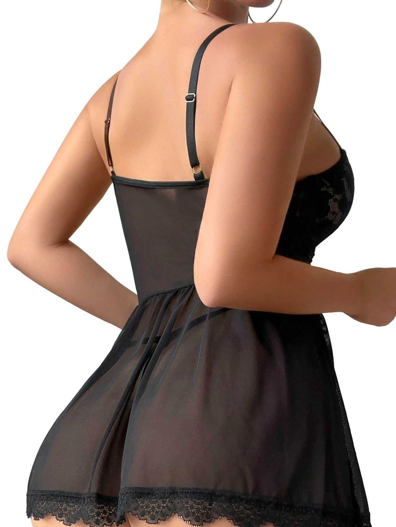 Kaley | Babydoll Transparent