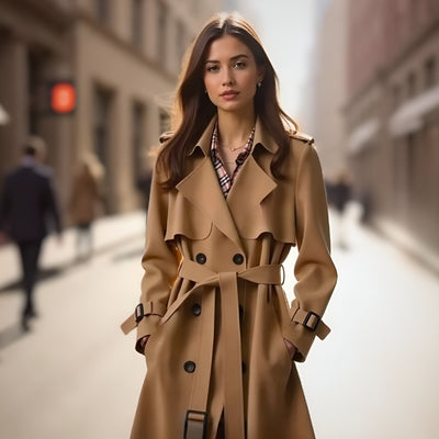 Helena - Trench-Coat Élégant Automnal