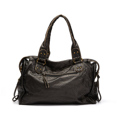 Black Handbag for Courses - RACHEL