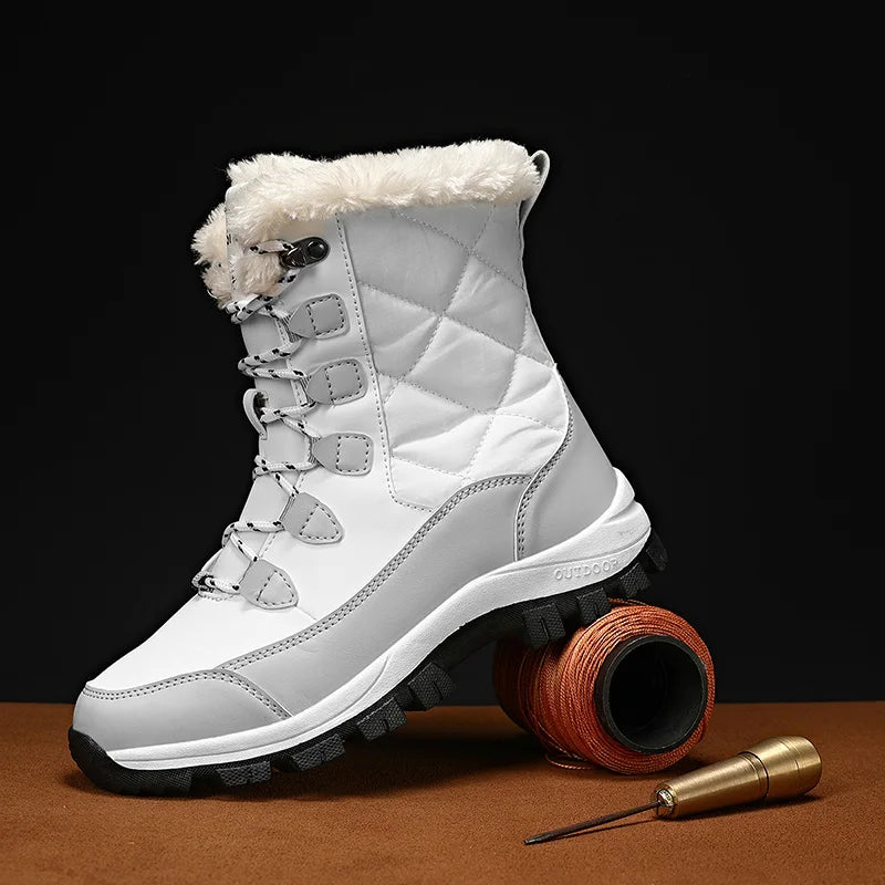 Jade™ | Bottes d'hiver chaudes avec semelles antidérapantes