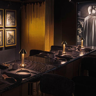 Lampe de table pour restaurant et bar