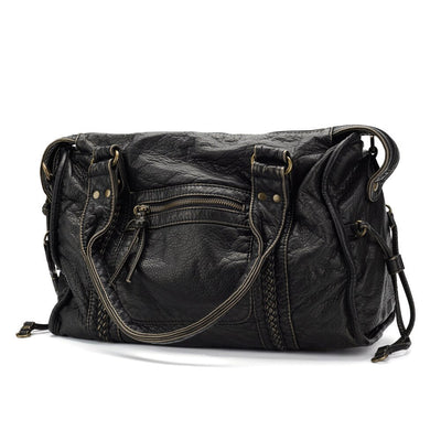 Black Handbag for Courses - RACHEL