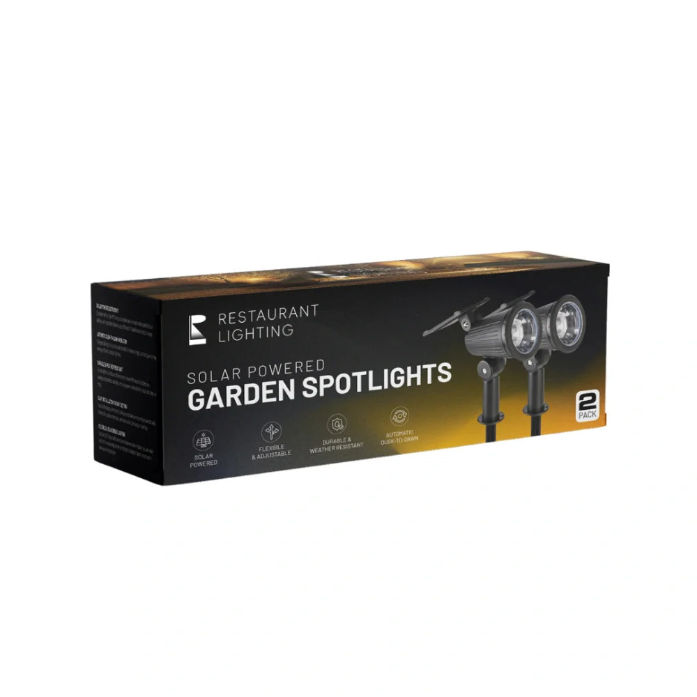 Projecteur solaire de jardin