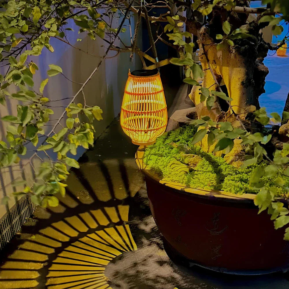 Solara™ Lanterne tissée