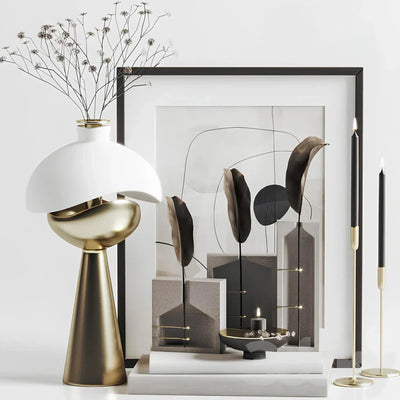 LumiDome™ Lampe de table sculptée