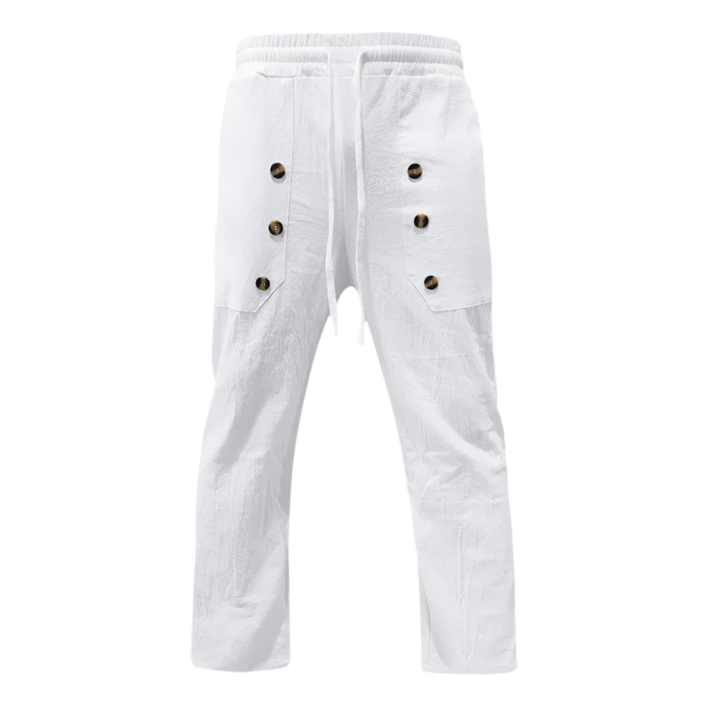 Jeremy - Pantalon à cordon de serrage style urbain pour homme