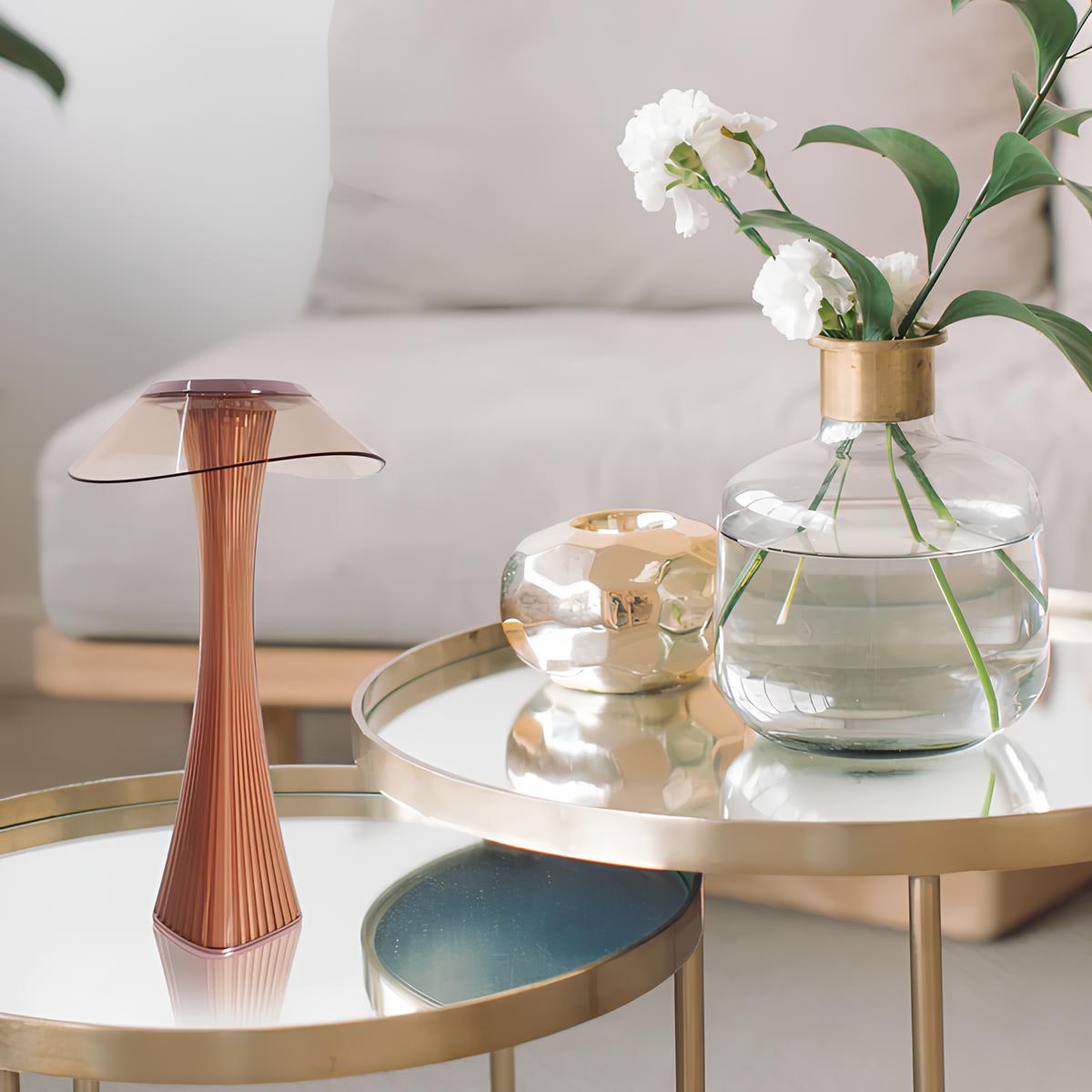 Lampe Flambée Sculptée