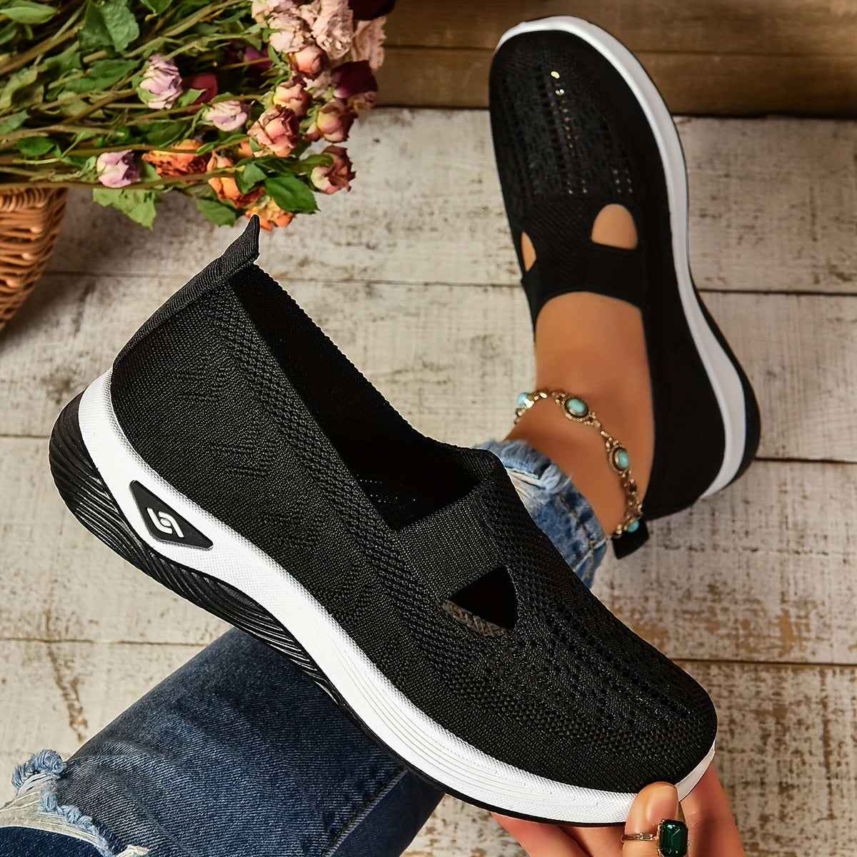 Anna™ | Chaussures Slip-on Respirantes