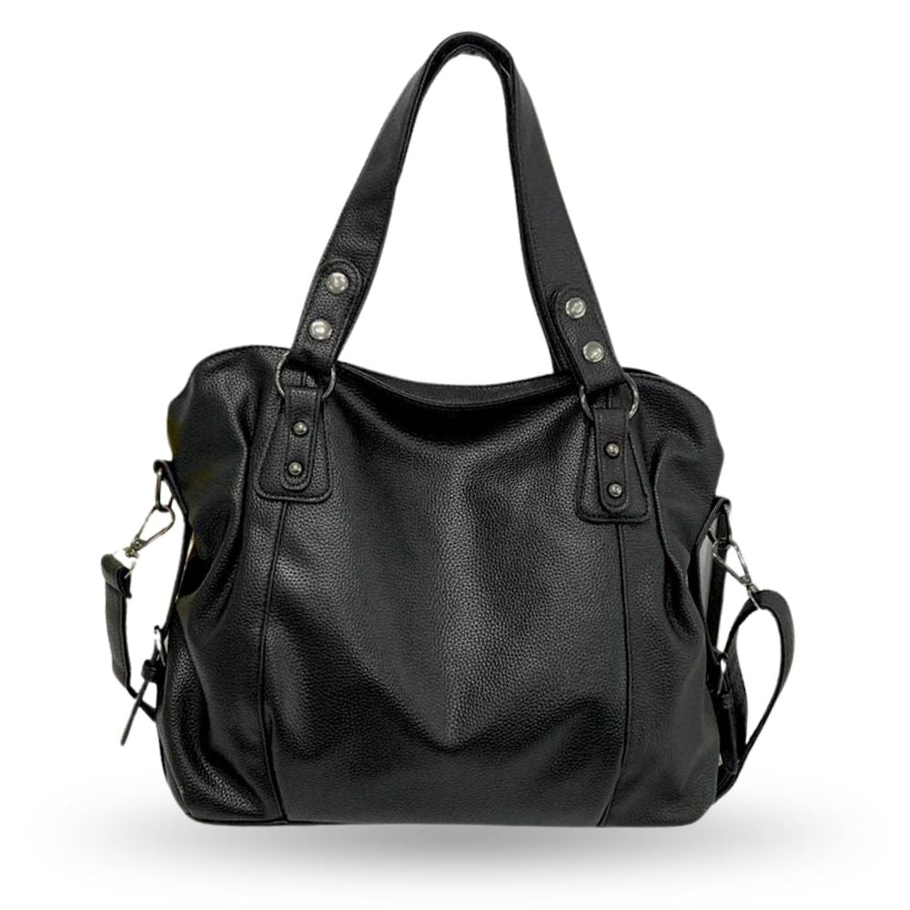 Lunelle - Large soft leather handbag